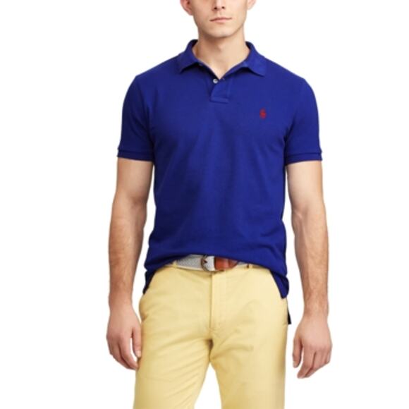 NWT Polo Men's Classic Shirt - Blue/Red Pony, Size XL - Picture 1 of 1